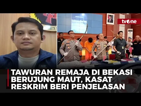 Empat Pelaku Tawuran di Bekasi yang Tewaskan Satu Orang Ditangkap