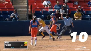 Delanie Gourley Tosses Perfect Game At Judi Garman