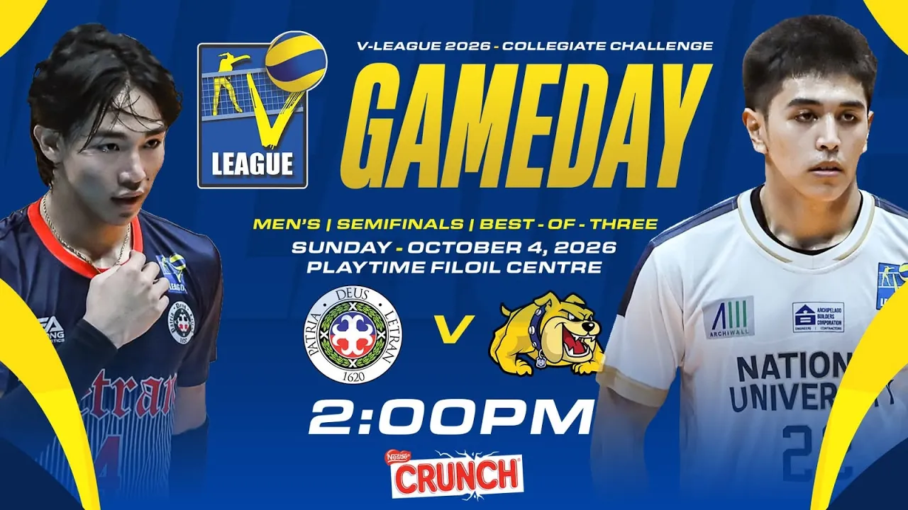 CSJL vs NU | Semi-Finals Game 3 | 2026 Men's V-League: Metro Manila Division