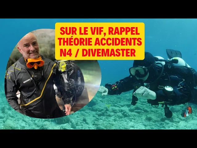Accidents plongée sur le vif : rappels théoriques prépa N4 & Divemaster #plongeesousmarine #tuto