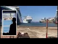 Carnival Fantasy Being Beached for Scrap with Bridge Cam Footage