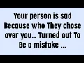 Download Lagu ☪️Your person is sad because who they chose over you… turned out to be a mistake ...