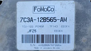 2008 Ford F250 SD TCM Transmission Control Module Location and Removal