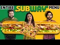 Download Lagu 🥪 SUBWAY Entire Menu in 24 Hours Challenge 🥪