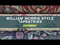 William Morris Style Tapestries Just Fabrics