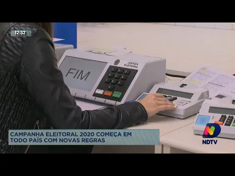 Campanha eleitoral 2020 começa em todo país com novas regras