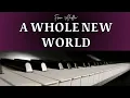 Download Lagu 🎹 A Whole New World – Romantic Piano Cover | Aladdin (1992) | Dreamy Disney Piano 🎬