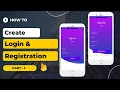 How To Create Login and Register Page in Android Studio Login Page in Android Studio Part