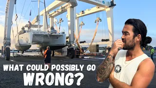 EMERGENCY HAULOUT 24 hours before leaving New Zealand! – (episode 275)