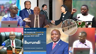 CONGO: BAMWE BIIHUJE NA KABILA ABANDI BITANDUKANYIJE NAWE/UBURUNDI BWONGEWE KUGIRIRWA ICYIZERE NA UN