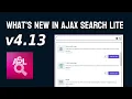 Ajax Search Lite for WordPress 4 13 - Features and Changelog