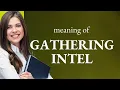 Understanding Gathering Intel A Guide for English Learners