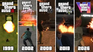 Molotov vs Car: GTA 2 to GTA 6 Physics Evolution (1999–2026)