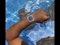 Glacier London Silver Frosted Stardust Watch with Sapphire Crystal Glass