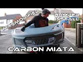 Carbon Miata Type One Bumper Install