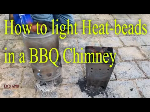 Download MP3 How To light Heat-Beads or Charcoal In A BBQ Chimney  Starter