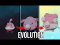 Happiny Chansey Blissey Evolution in Pokemon Legends Arceus PLA