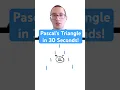 Pascal s Triangle in 30 Seconds