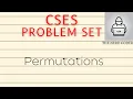 Permutations CSES Problem Set