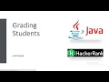 grading students hackerrank solution in java