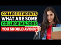 Students What COLLEGE MAJORS should definitely be AVOIDED - Reddit Podcast