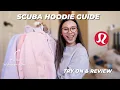 The Best Lululemon Scuba COMPARISON COLLECTION Sizing Try on Review 2024