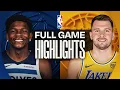 TIMBERWOLVES at LAKERS FULL GAME HIGHLIGHTS October 24 2025