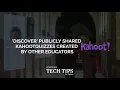 Discover New Ways to Teach with Kahoot Explore Publicly Shared Kahoot Quizzes Kahoot Library