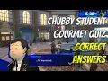 Chubby Student Gourmet Quiz Correct Answers Moon Social Link Persona 3 Reload Remake