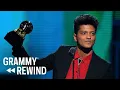 Watch Bruno Mars Dedicate His 2014 GRAMMY Win To His Late Mother GRAMMY Rewind