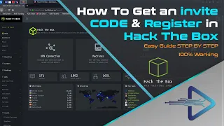 How to Get an invite CODE Register in HackTheBox Penetration Testing Labs