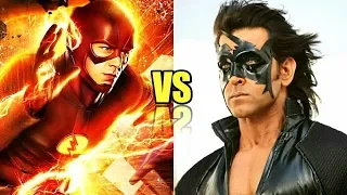 flash vs krrish