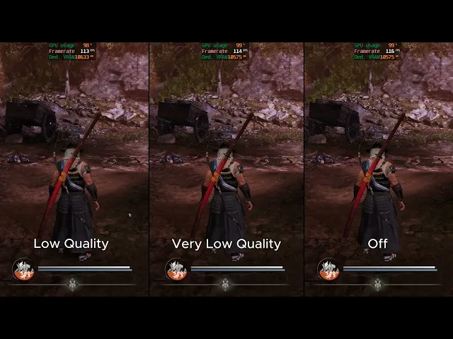 Nioh 3 - Ambient Occlusion Comparison