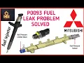 P0093 fuel system leak detected large leak Mitsubishi How to fix engine code p0093 Problem solved