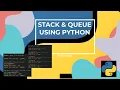 Struktur Data Algoritma Implementasi Stack dan Queue Menggunakan Python Universitas Siber Asia