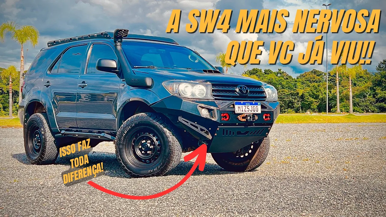 HILUX SW4 PREPARADA PARA EXPEDIÇÃO 4X4 #overland