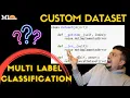 Multi Label Classification Customized Pytorch Dataset
