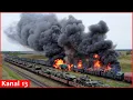 Download Lagu Russische militaire logistiek wordt aangevallen op de Krim: onderstations van Russische spoorwegen zijn verwoest