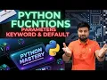 21 Master Python Functions Keyword and Default Parameters