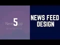 How to Design ionic 2 3 app from Start to End News App Making Of Home Screen