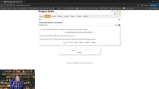 Project Euler Problem 40 Champernowne s Constant