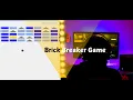 Brick Breaker Game in Html Css and Javascript Download free with Source Code