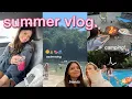 THE ULTIMATE SUMMER VLOG friends camping chill days at home