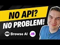 Turn ANY Website Into an API No Coding Required