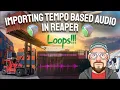 Importing Tempo Based Loops in REAPER