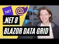 Blazor DataGrid in NET 8