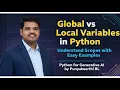 Global vs Local Variables in Python Master Scopes Easily for Beginners Python for Generative AI