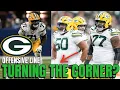 Packers Offensive Line BREAKDOWN Jordan Morgan Rising Anthony Belton Sinking