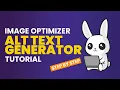 Image Optimizer Alt Text Generator CodingBunny Tutorial