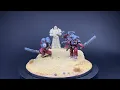 Warhammer 40k Flesh Tearers Devastation of Baal Diorama